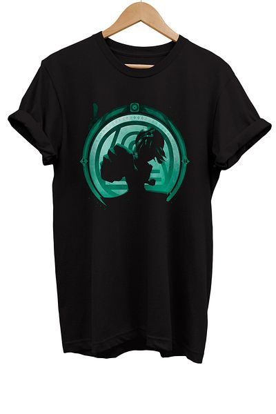remonz Μπλουζάκι Avatar Earthbender με στάμπα 100% βαμβακερό Oversize