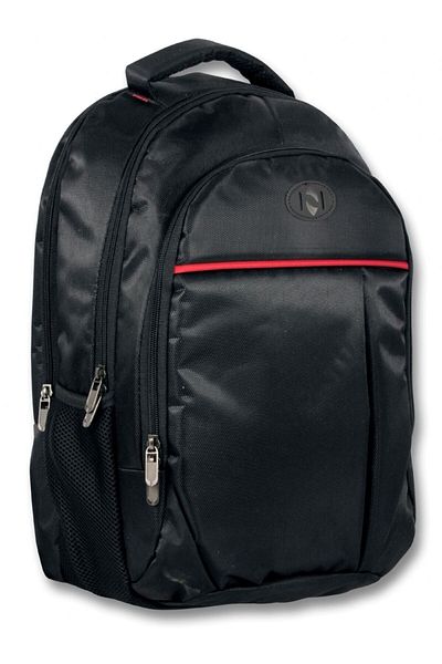 ÜMİT ÇANTA Cennec Three Compartment Laptop Tablet Daily and School Backpack - Black