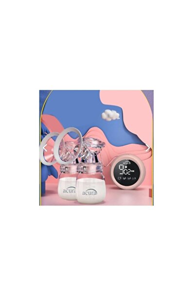 Acura AC-3020 Şarjlı, LCD Ekranlı, Biberon Özellikli Çiftli Göğüs Pompası 869...