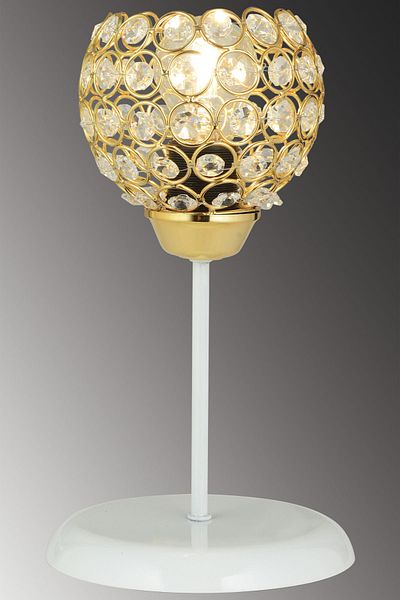 Kraliçe Crystal Luxury Black Table Lamp - Chandelier