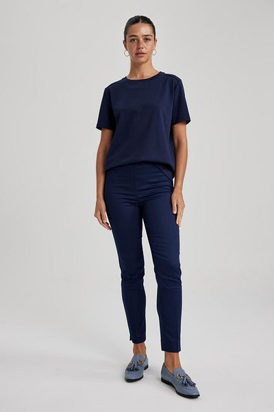 DeFacto Tričko Regular Fit Crew Neck Krátký rukáv 100% bavlna A9428ax23au