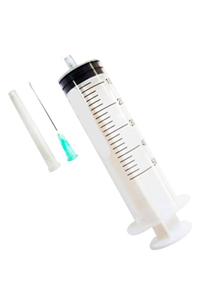 cansares Şırınga Enjektör Iğne Steril 50cc  - 10 Adet