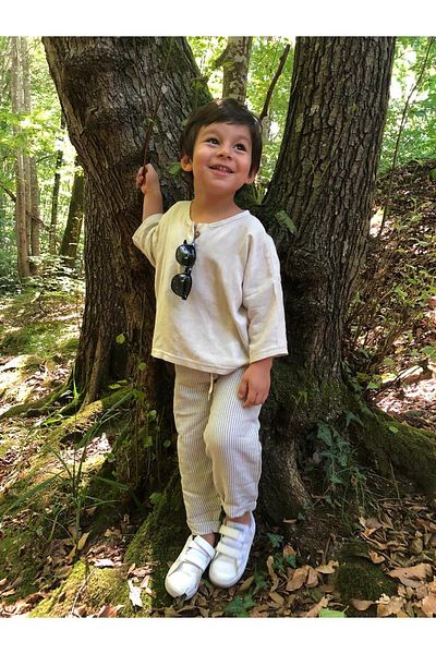 BEBEĞİME ÇORAP Organic Muslin Pants 1-6 Years Girl-Boy Baby/Child
