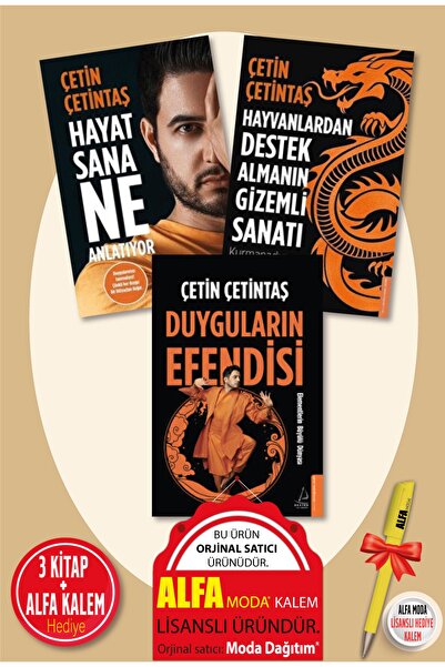 Destek Yayınları Hayat Sana Ne Anlatıyor + Duyguların Efendisi + Hayvanlardan...