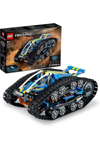 LEGO Technic 42140 - Car Loving Transformation Vehicle, Creative Toy for Kids, Operated Application
