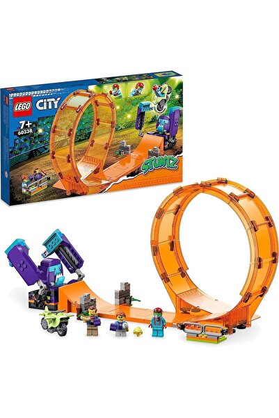 LEGO ® City Şempanze Yumruğu Gösteri Çemberi 60338-7 Yaş Ve Üzeri Çocuklar Için Volanlı Gösteri Motos