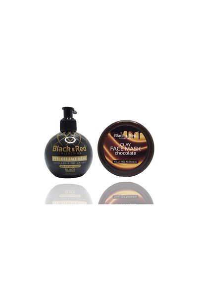 Black Red Peelable Black Chocolate Face Mask