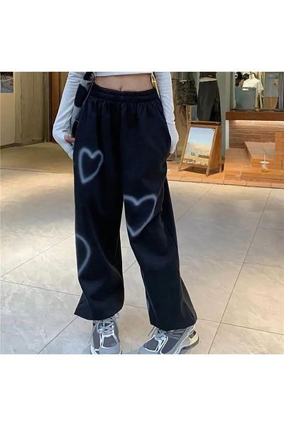 DENOKMODA HEART DETAILED TRACKPOT BOTTOM