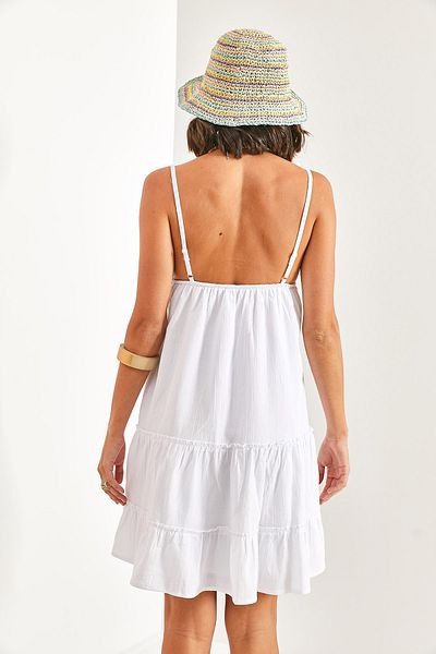 Bianco Lucci Women's Strappy Knitted Dress 5885