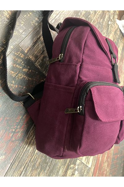 Street Bag Rucsac unisex, rezistent la apă, cu mai multe buzunare, pentru utilizare zilnică