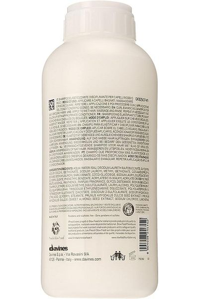 Davines KRASOTA Love Curl Shampoo - Defining 1000ml Special Shampoo8004608257103 S.19.264H108
