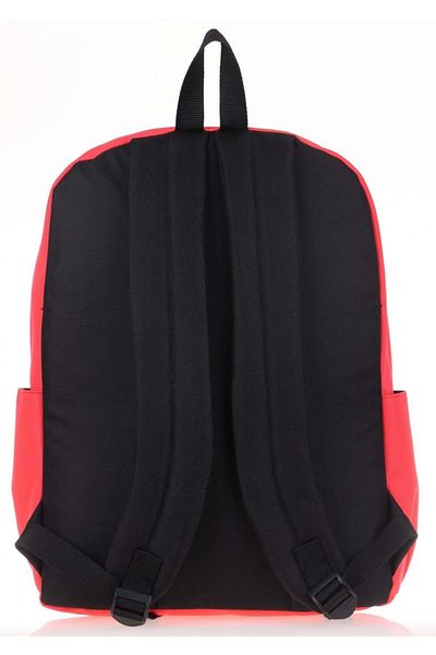 KAUKKO Rucsac pentru școală și zilnic cu buzunar complet - Coral