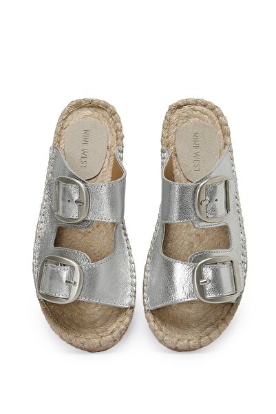 Nine West Papuci de damă KUKI 3FX Silver