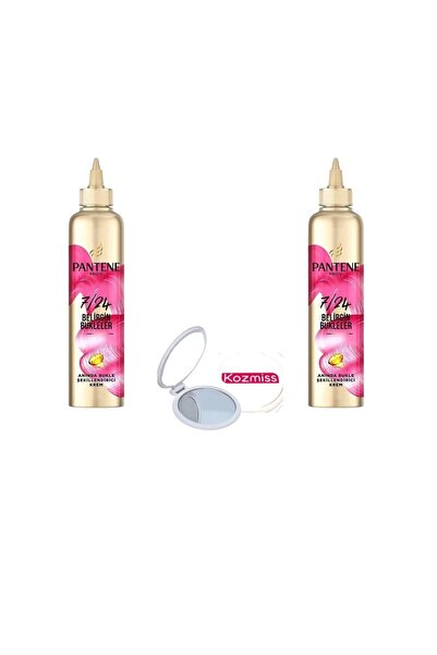 Pantene Pro-v 7/24 Belirgin Bukleler Yoğun Bakım Kremi 300 ml 2 X Adet Ayna H...