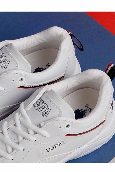 U.S. Polo Assn. 7Us Polo Assn Women's High Sole Sneakers Tracey B7 Women's Casual Sports Shoes101392312-1White