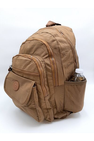 dealp Tan Colored Ultra Light 571 Collections Αδιάβροχο σχολικό σακίδιο πλάτης - Αθλητική τσάντα φορητού υπολογιστή με τσέπες