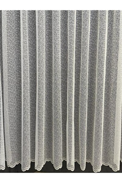 Cortibo Athens Jacquard Patterned 1 in 2 Sparse Pleated Tulle Curtain