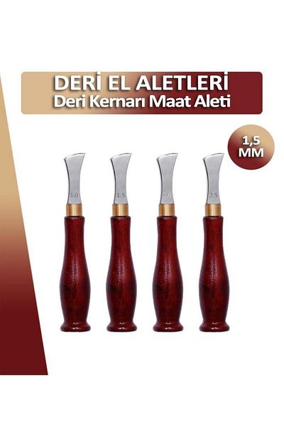 Dopar Δερμάτινο Edge Maat Line Rounding Tool Δερμάτινο εργαλείο χειρός 1,5mm