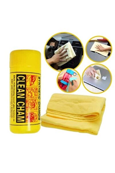 gürler oto kılıf ve aksesuar قماش شامواه صناعي من كلين شام مقاس 43×32 سم