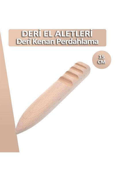 Dopar Δερμάτινο ξύλο ζιζανίδας με γυαλισμένη άκρη