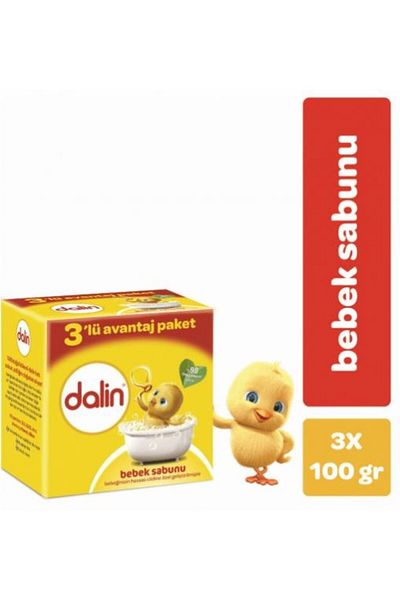 Dalin Advantage Soap Baby Pack of 3