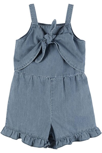 İdilbaby&Mamino KIZ ÇOCUK ÖNÜ BAGLAMALİ KOT TULUM 16532