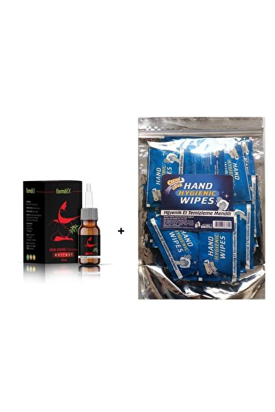 myfarmaex İğde Çiçeği & Ginseng Esktrat (Kadınlara Özel Ağız Çalkalama Suyu) + Hijyenik El Temizleme Havlusu