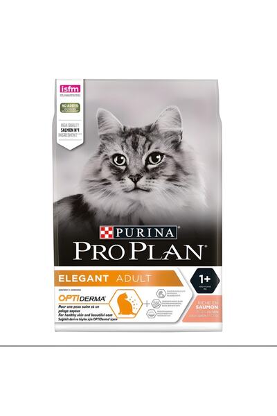 Pro Plan Elegant Optiderma Somonlu Yetişkin Kedi Maması 1,5 Kg - FarmaPets
