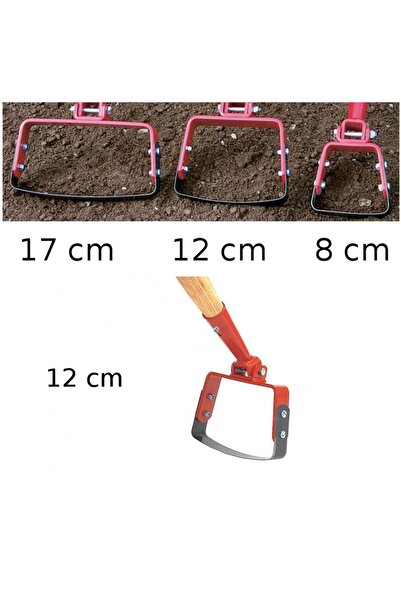 Devribell Gelgit Çapa 12 Cm Salınımlı Yabani Ot Temizleme El Çapası Sapsız