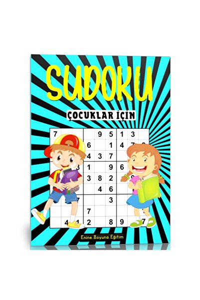 EBE Enine Boyuna Eğitim Çocuklar İçin Sudoku Kitabı (Mavi Serisi)
