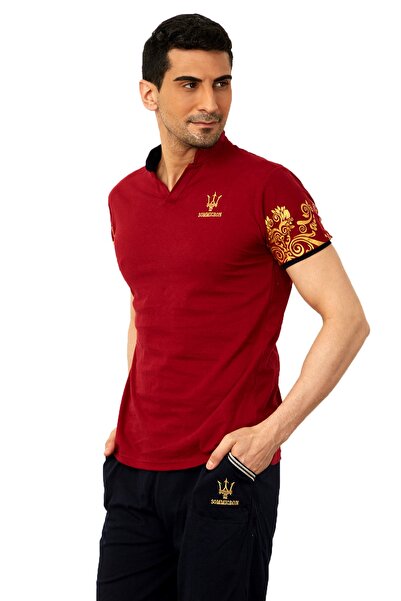 highlevel T-Shirt and Capri suit Claret Red