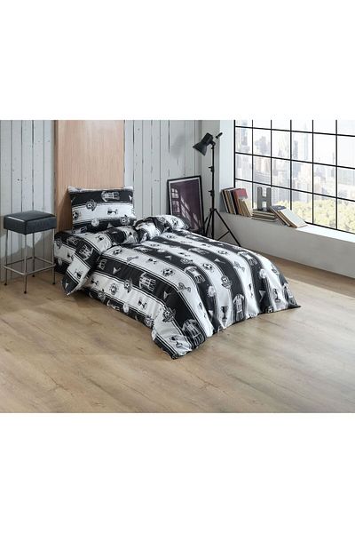 Lotusline Fan Duvet Cover Set 3 Pieces
