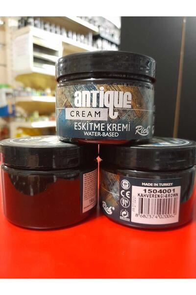 Rich Antik Eskitme Kremi Antique cream 150cc KAHVERENGİ 4001