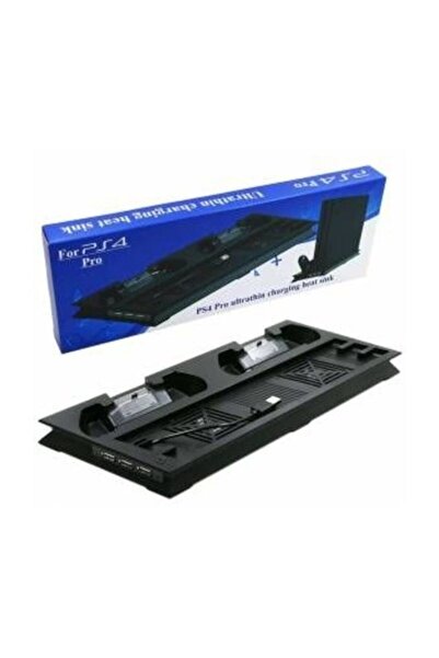 Dobe Sony Ps4 Pro Uyumlu Fanlı Fonksiyonel Stand Ps4 Şarj Standı