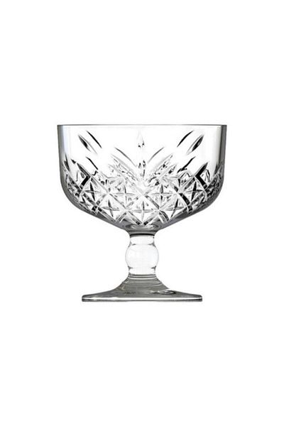 Paşabahçe Timeless Footed Ice Cream Bowl Set of 4