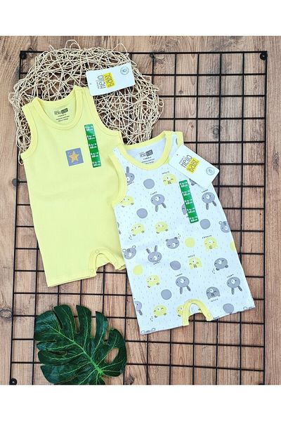 Hello Baby Summer Strap Jumpsuit Set for Baby Girl and Boy