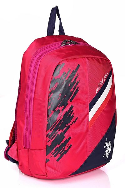 U.S. Polo Assn. Πόλο Ασν των ΗΠΑ. 7216 Σχολικό Σακίδιο Φούξια
