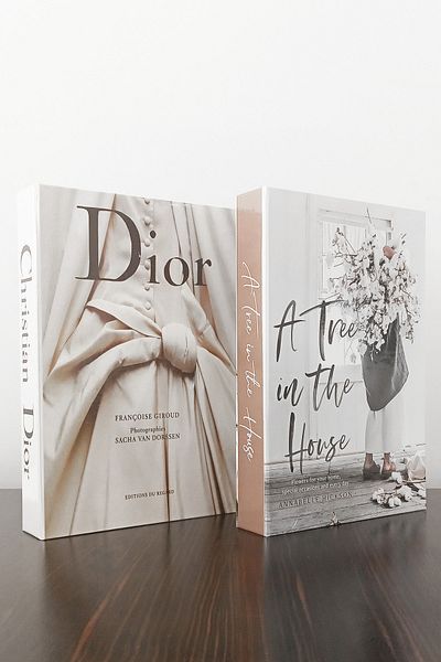 BayCazip A Three in the House Themed 2-Piece Decorative Book Box Look Wedding Dress
