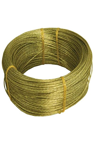 k karaaliler Çelik Çamaşır İpi Çelik Halat Pvc Kaplı İzoleli 3 mm 10 Metre