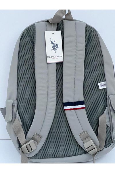 U.S. Polo Assn. Rucsac de școală de dimensiune medie cu licență, potrivit pentru utilizare zilnică, sezon nou