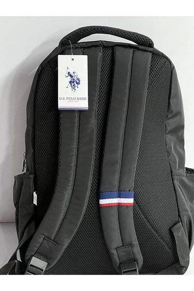 U.S. Polo Assn. Rucsac de școală cu sclipici de dimensiuni mari, cu licență, potrivit pentru utilizare zilnică Noul sezon