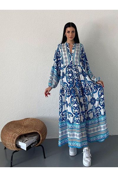 destra Rochie lungă Katleya Lora