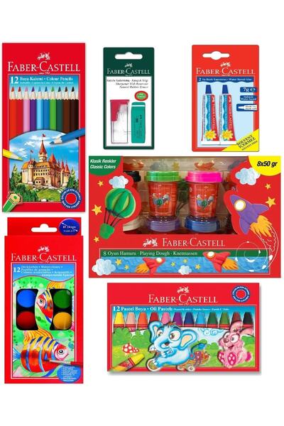 Faber Castell Faber-Castell KarmaOfis Boyama Seti