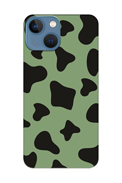 frondcase حافظة هاتف آيفون 13 ميني باللون الأخضر