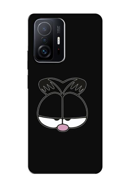frondcase حافظة هاتف Xiaomi Mi 11t Garfield باللون الأسود