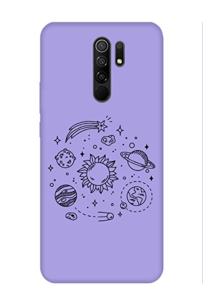 frondcase حافظة هاتف ريدمي 9 بلانيت ليلك