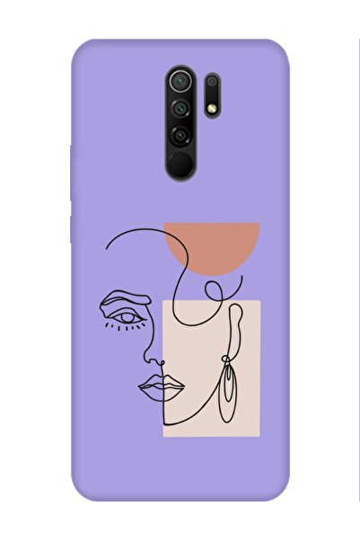 frondcase حافظة هاتف Redmi 9 للسيدات Art Lila