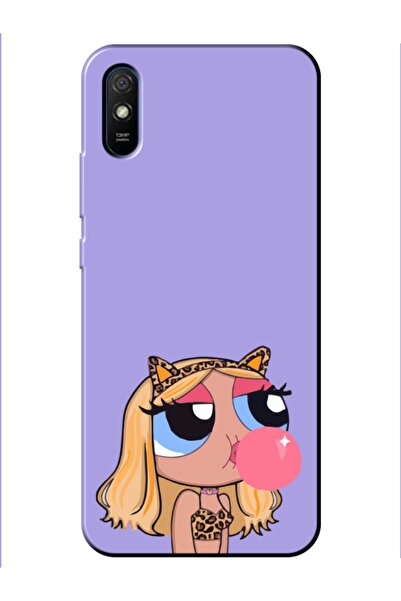 frondcase حافظة هاتف Redmi 9a Powerpuff Girls Lilac