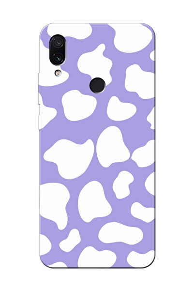 frondcase حافظة هاتف Redmi Note 7 بنمط البقرة أرجواني