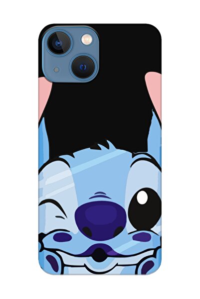 frondcase حافظة هاتف آيفون 13 ميني ستيتش باللون الأسود